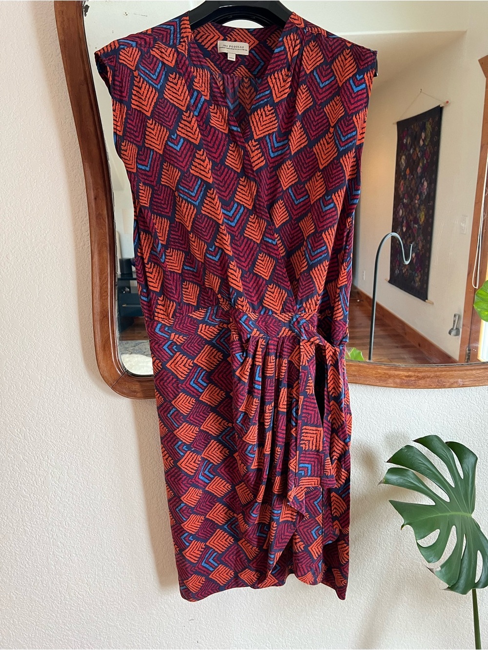 Podolls Silk Midi Dress - SZ M